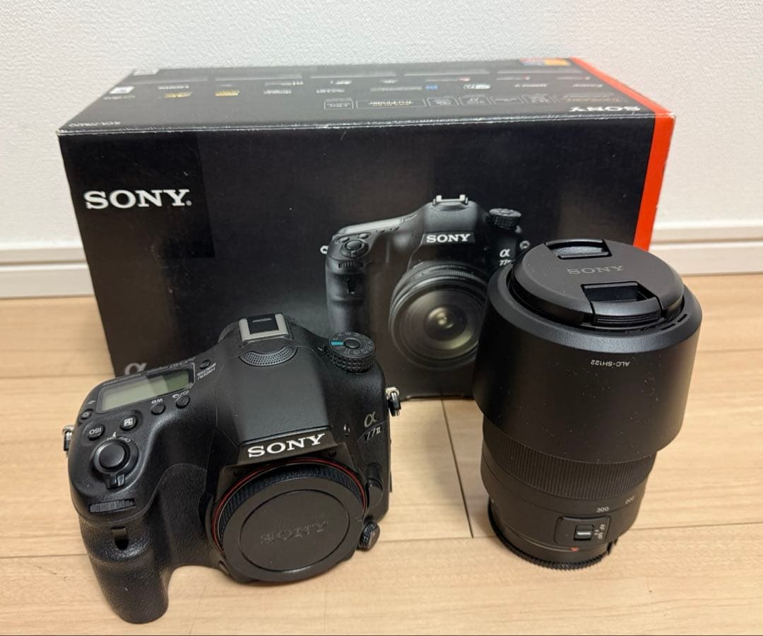 ソニー 一眼レフ α77II+DT 55-300mm F4.5-5.6 SAM
