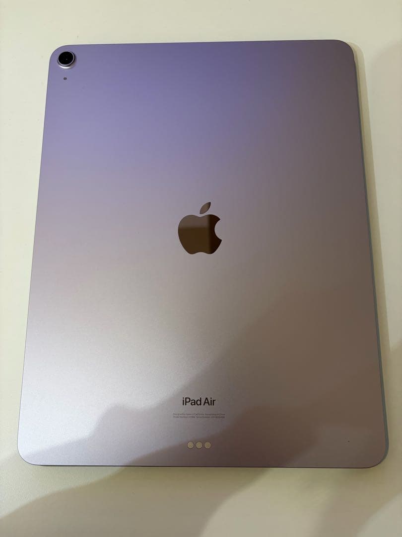 Apple iPad Air (M2) 13インチ パープル + MOFTケース