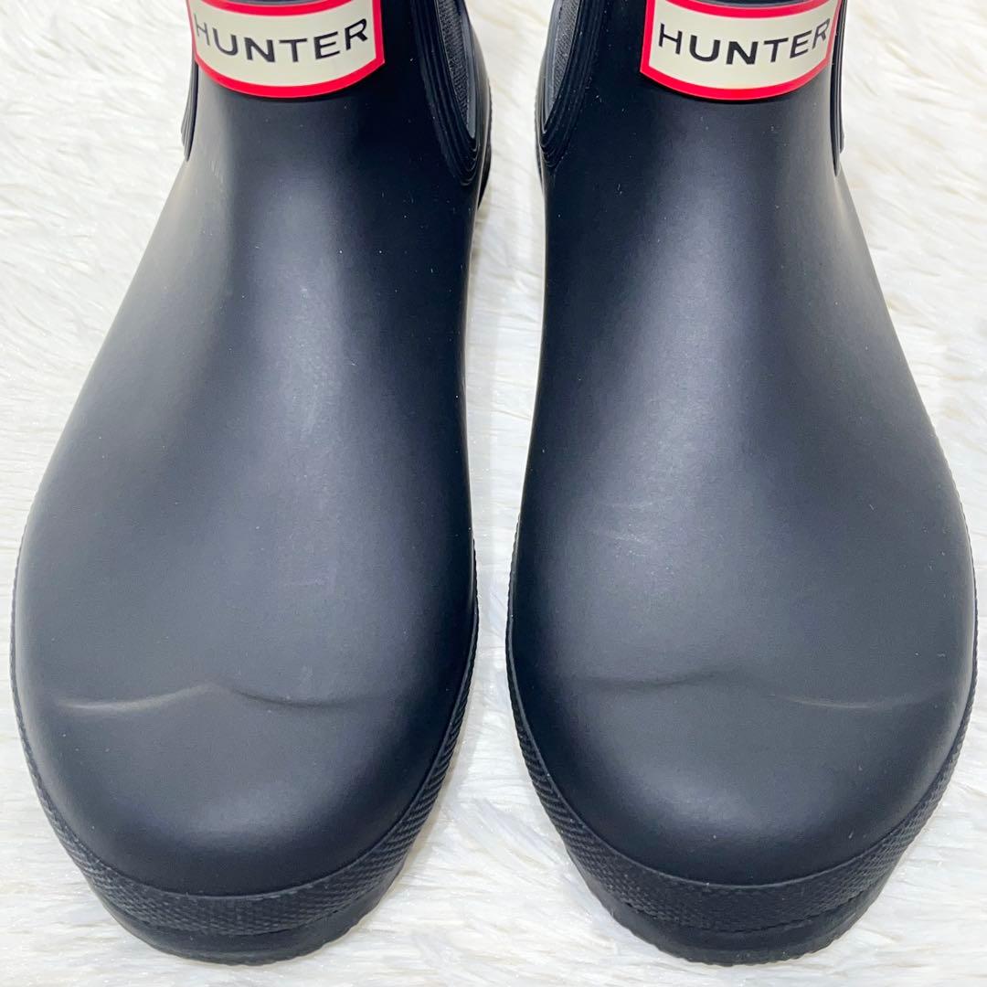 極美品☆HUNTER ブラック ショートブーツ