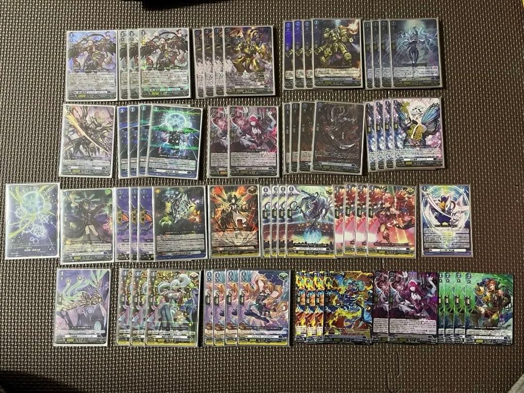 ヴァンガード　リィエル=オディウム　デッキパーツ スリーブ ケースセット