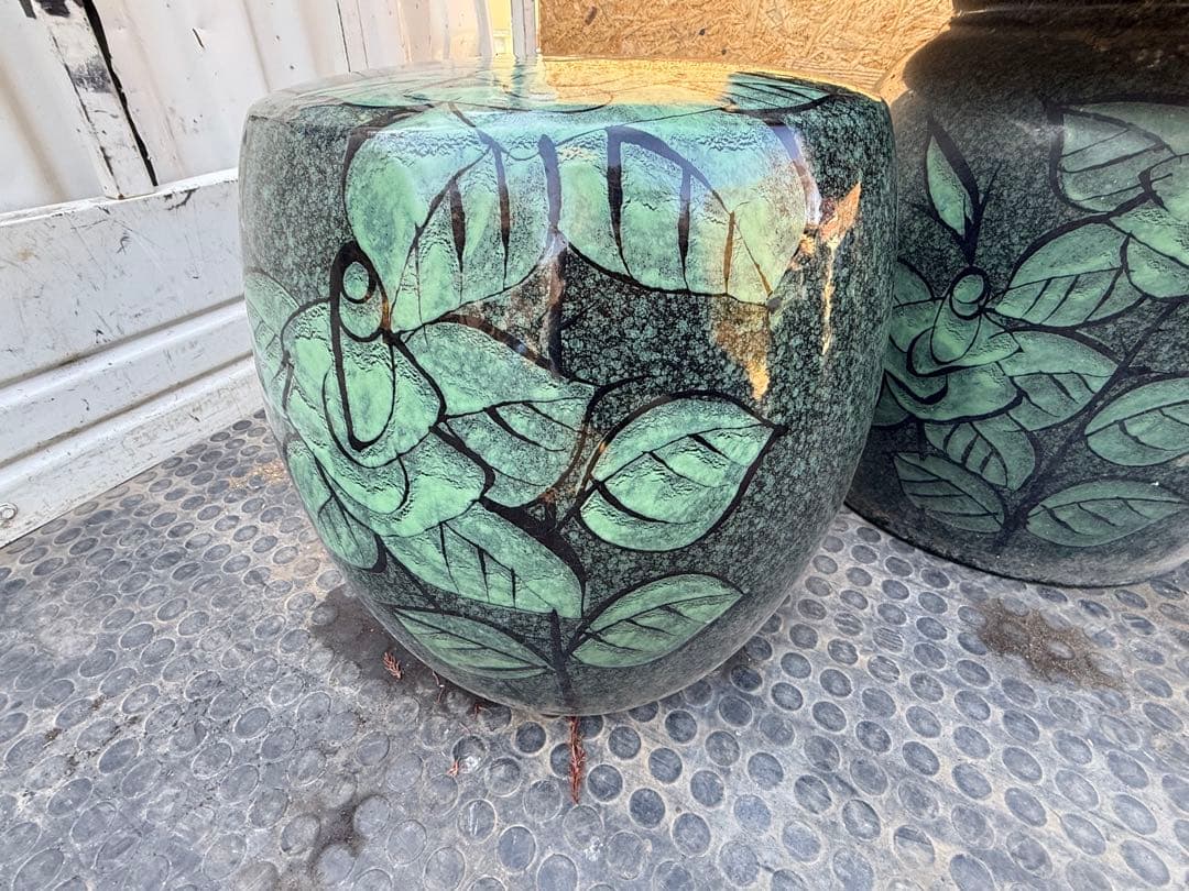 陶器テーブル イス ガーデン ガーデニング