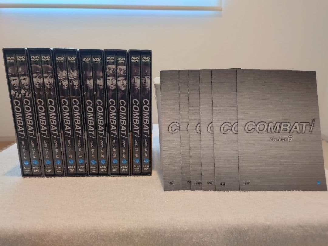COMBAT(コンバット)　DVDボックスセット 全12巻
