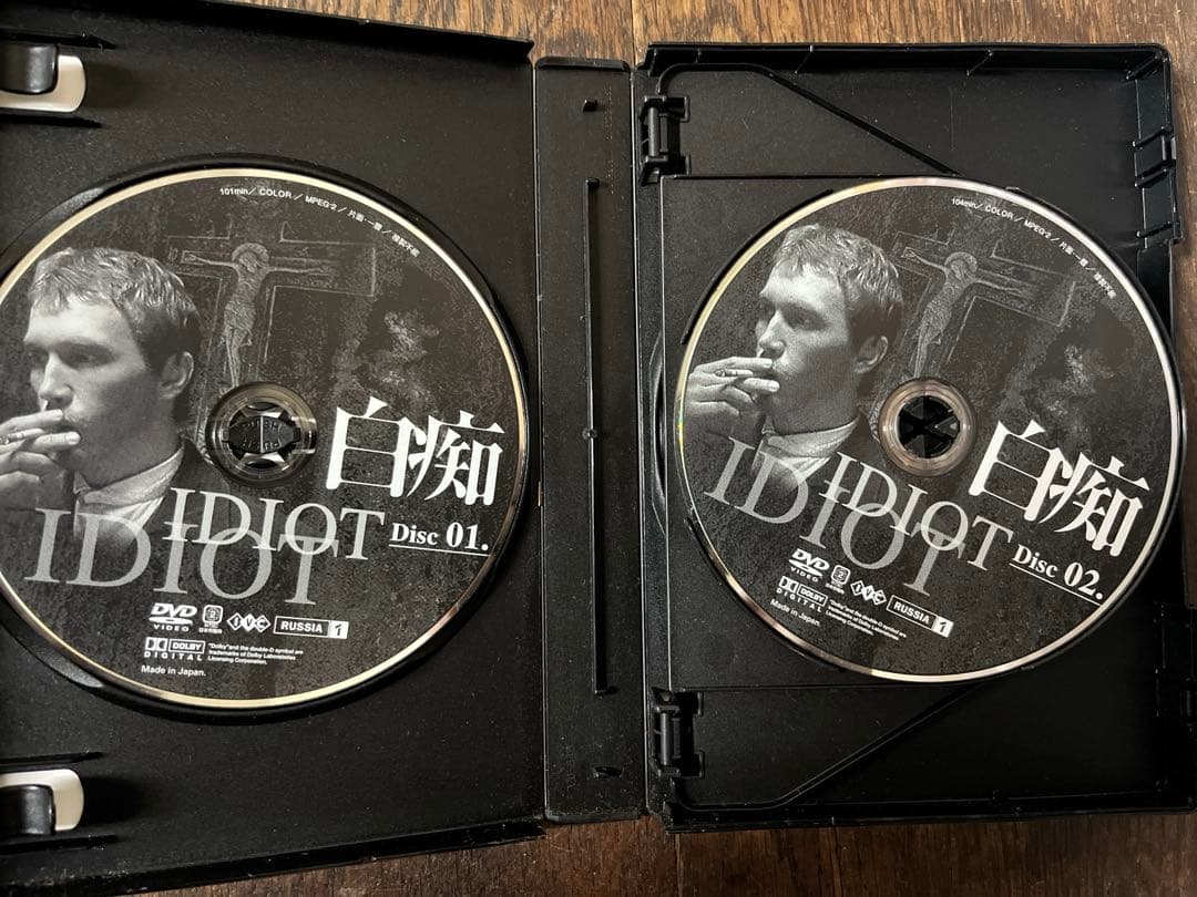 ドストエフスキー原作 白痴 ドラマ DVD ロシア