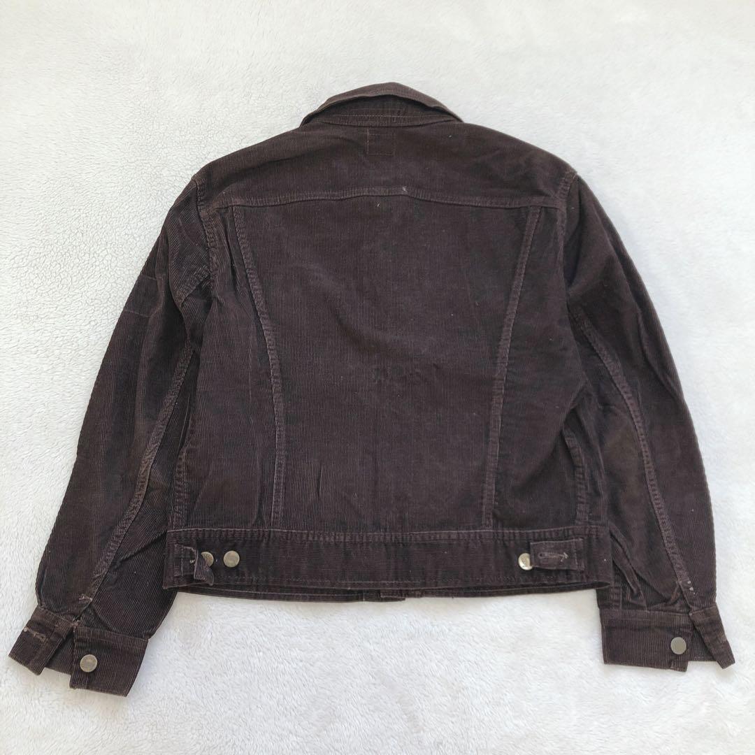 【70sヴィンテージ】Lee コーデュロイジャケット M 茶 希少サイズ