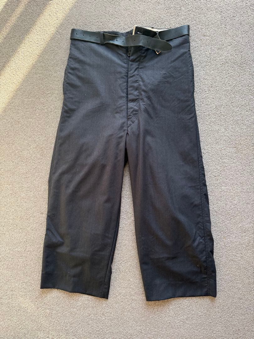 Paul Harnden Shoemakers ベルトトラウザー