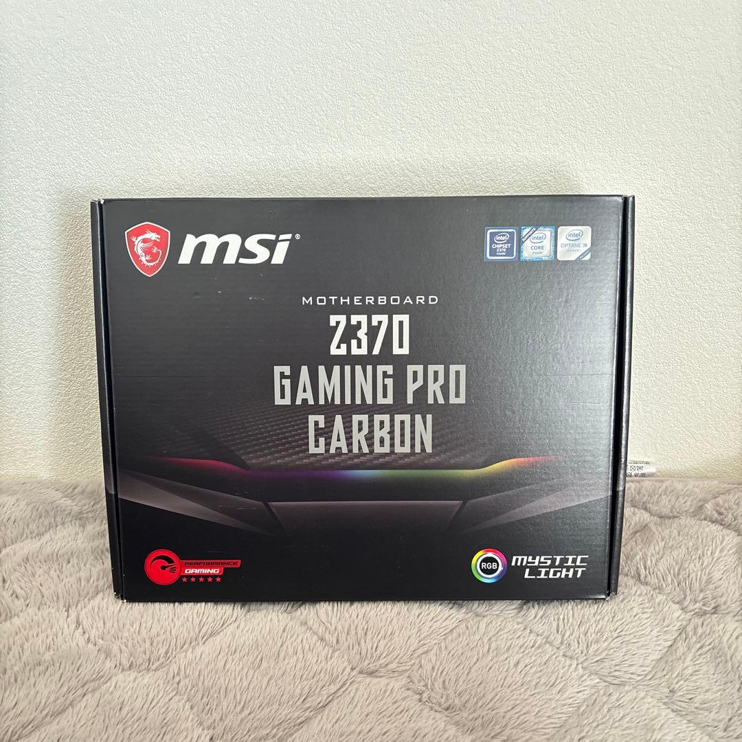 MSI Z370 GAMING PRO CARBON マザーボード