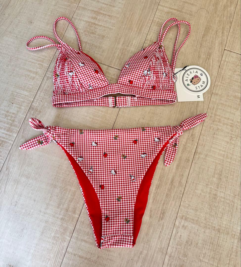 【新品未使用　ALEXIA STAM】Hello Kittyコラボビキニ