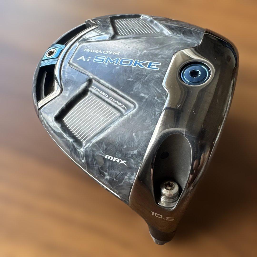 セール！PARADYM Ai SMOKE MAXドライバー 10.5度　ヘッド