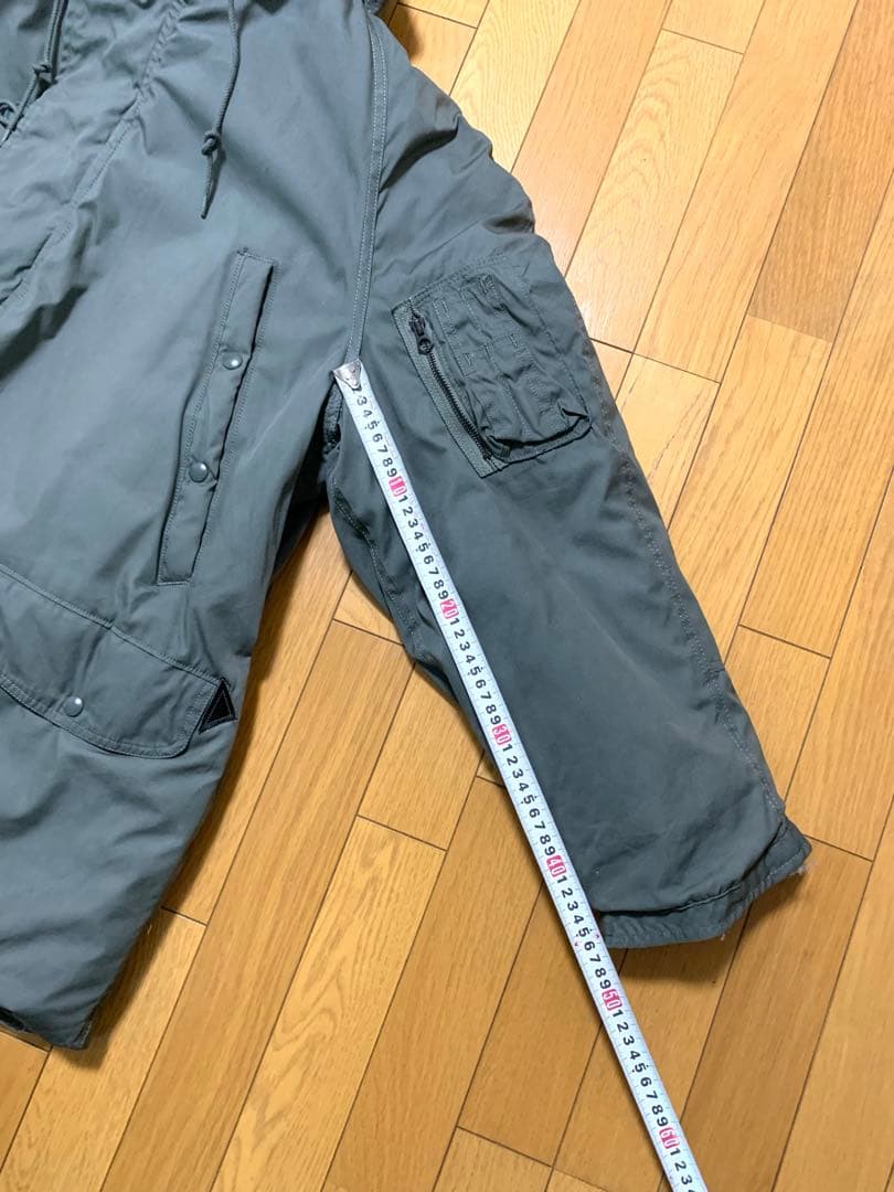 N-3B 米軍実物　greenbrier製　ファーも状態良　美品　scovill