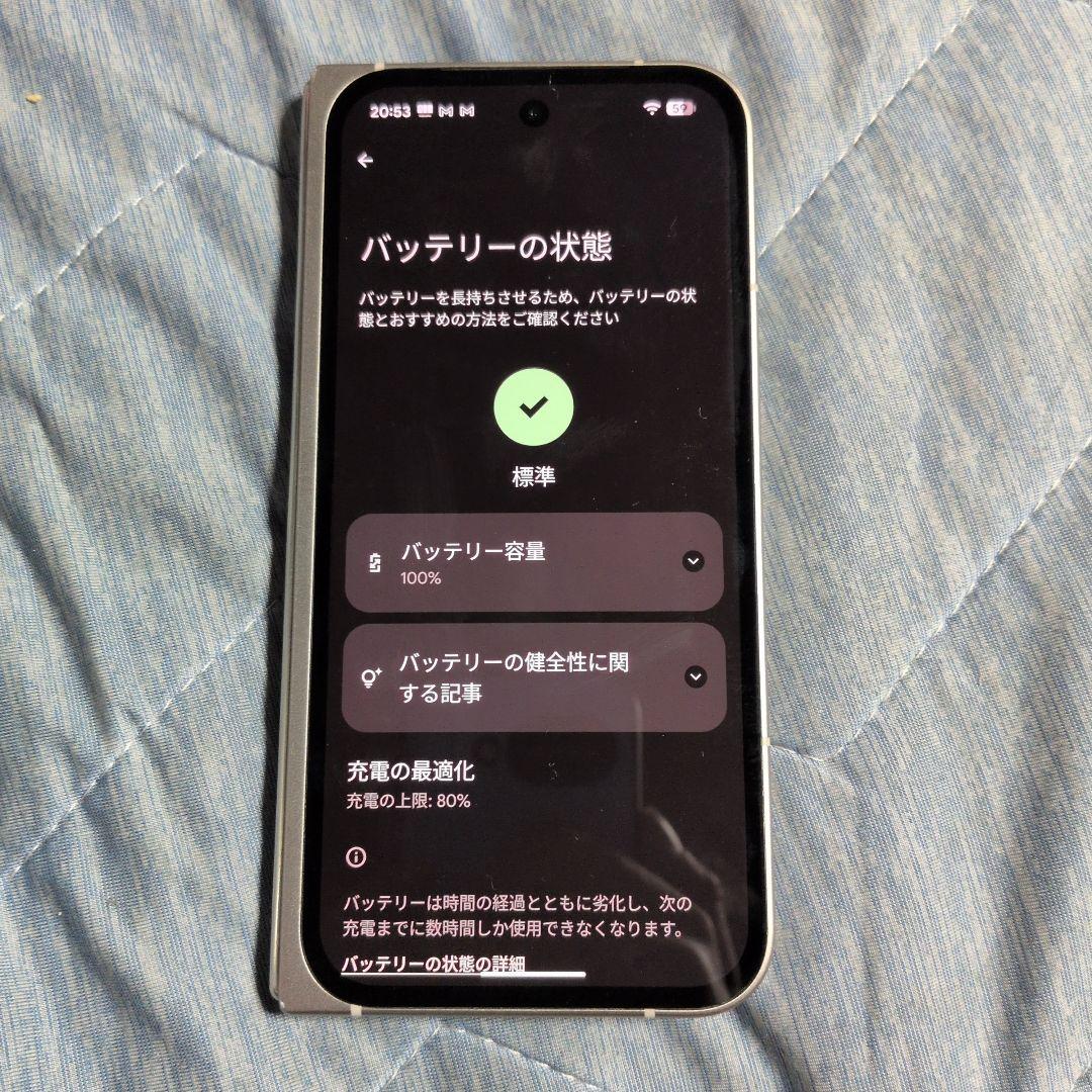 ジャンクGoogle Pixel 9 Pro Fold 本体