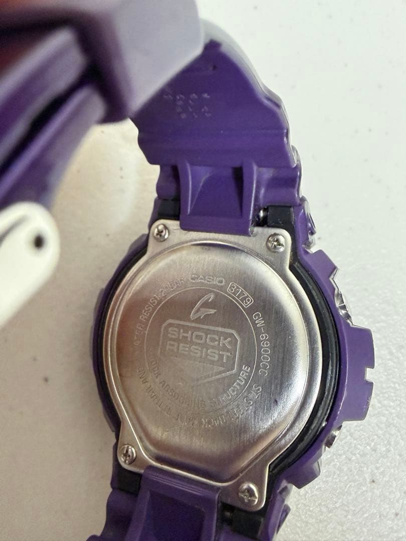 【希少】G-SHOCK DW-6900CC メタリックパープル