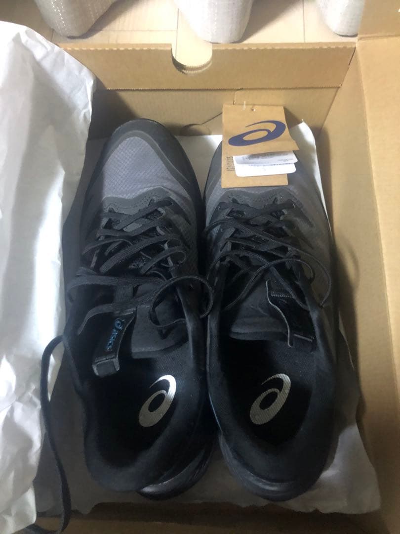 新品ACICS UNPRE ARS LOW 2 河村勇輝モデル 28 ブラック