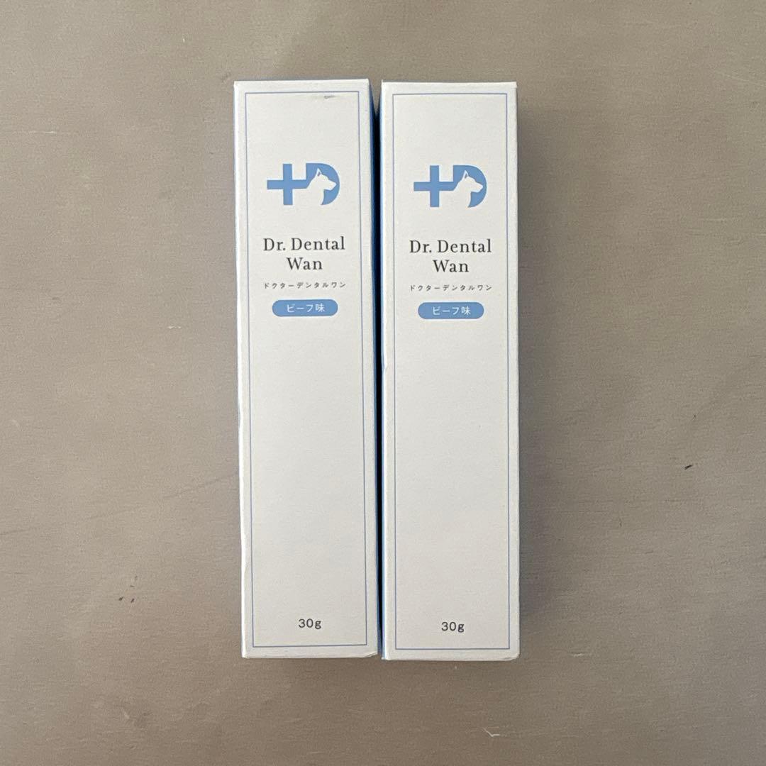 Dr.Dental Wan デンタルケア 30g 2本セット　歯ブラシ3本付き