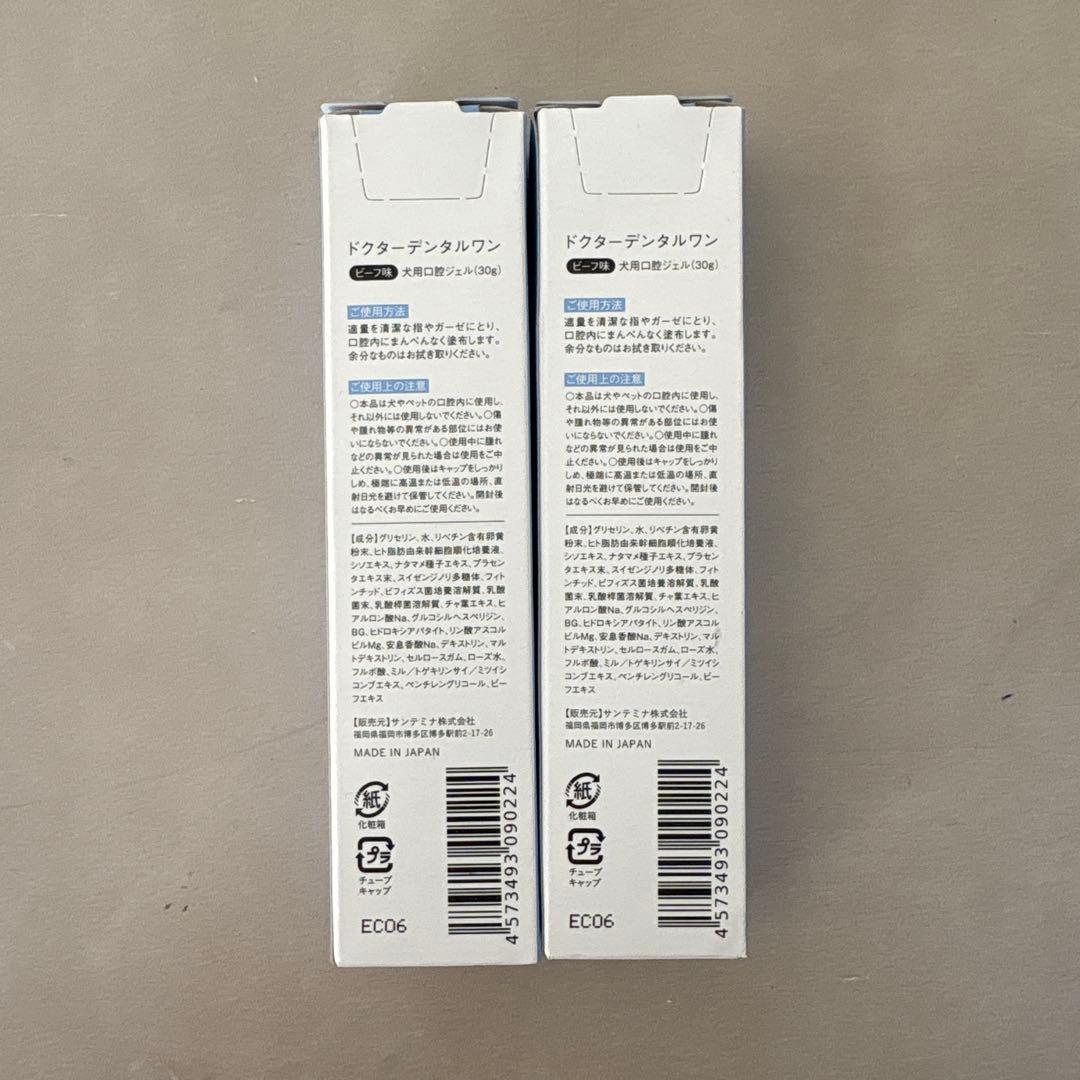 Dr.Dental Wan デンタルケア 30g 2本セット　歯ブラシ3本付き