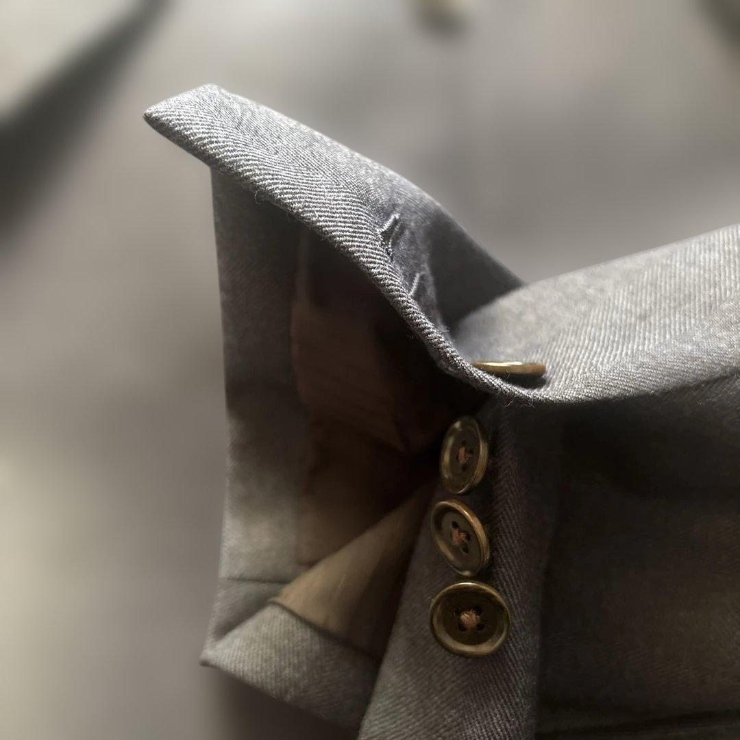 タイムセールA4 S 5万円PERSON'S メンズビジネススーツ ダブル 紺