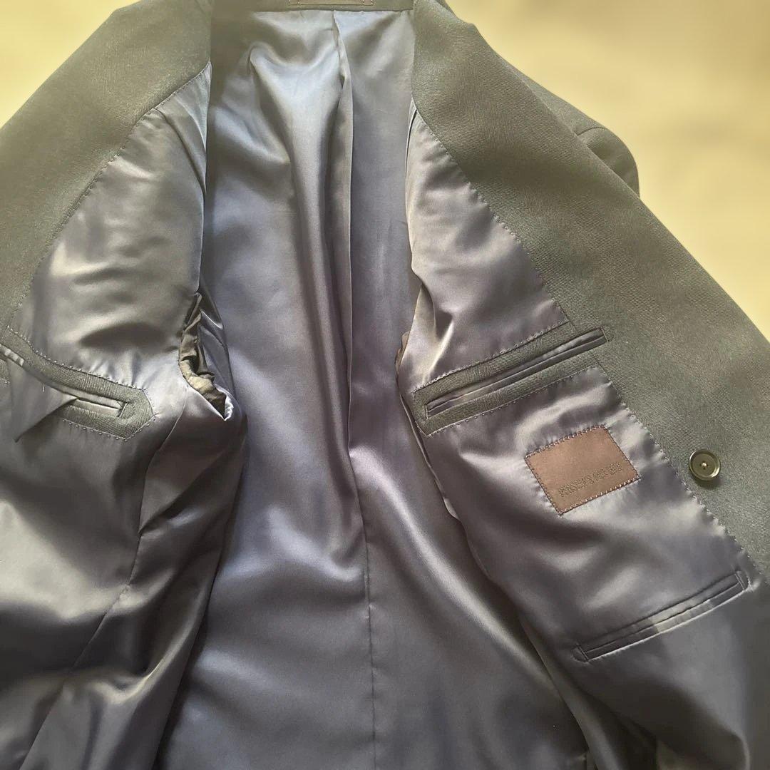 タイムセールA4 S 5万円PERSON'S メンズビジネススーツ ダブル 紺