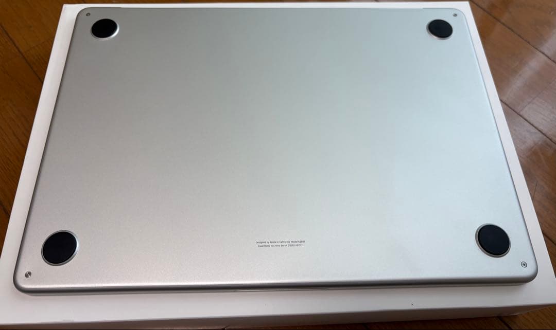 M2 MacBookAir メモリー24GB SSD512GB