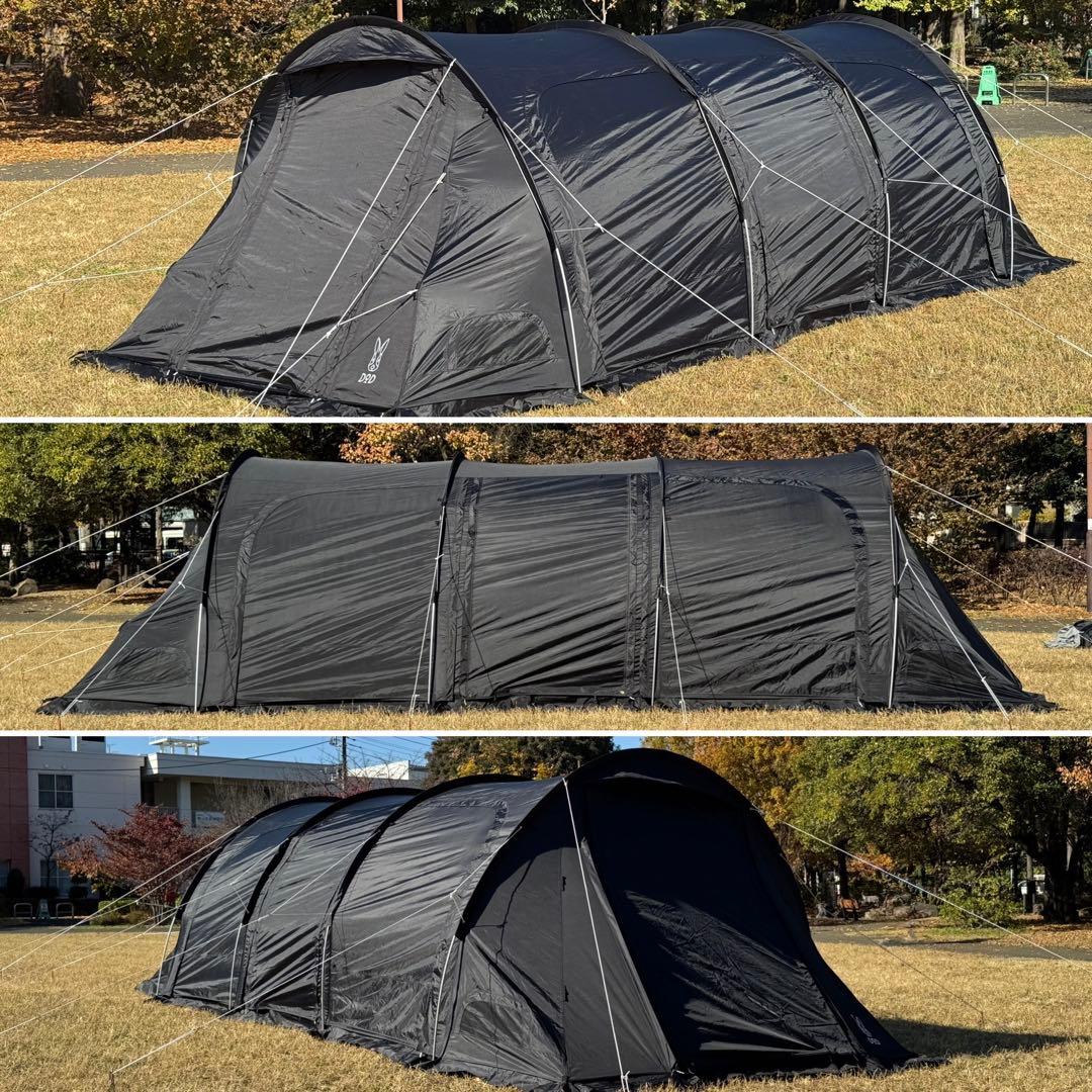カマボコテント3M DOD テント ブラック カマザシキM