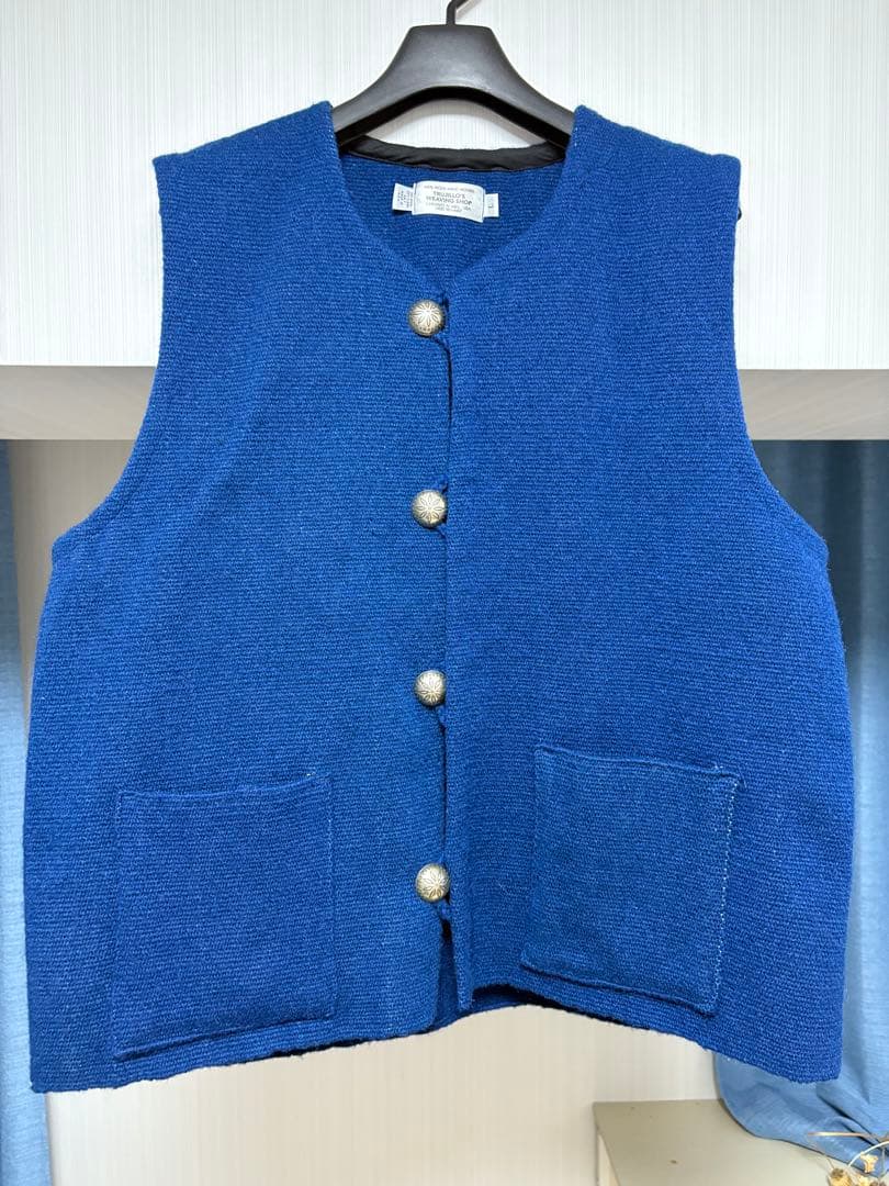 Trujillo's Weaving Shop ウールベスト サイズL