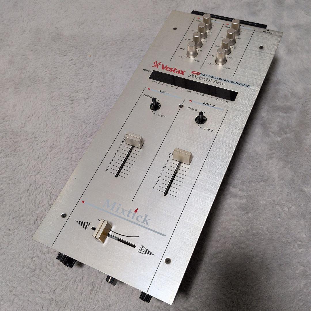 Vestax PMC-06 Pro 日本製 動作品 純正アダプター付き