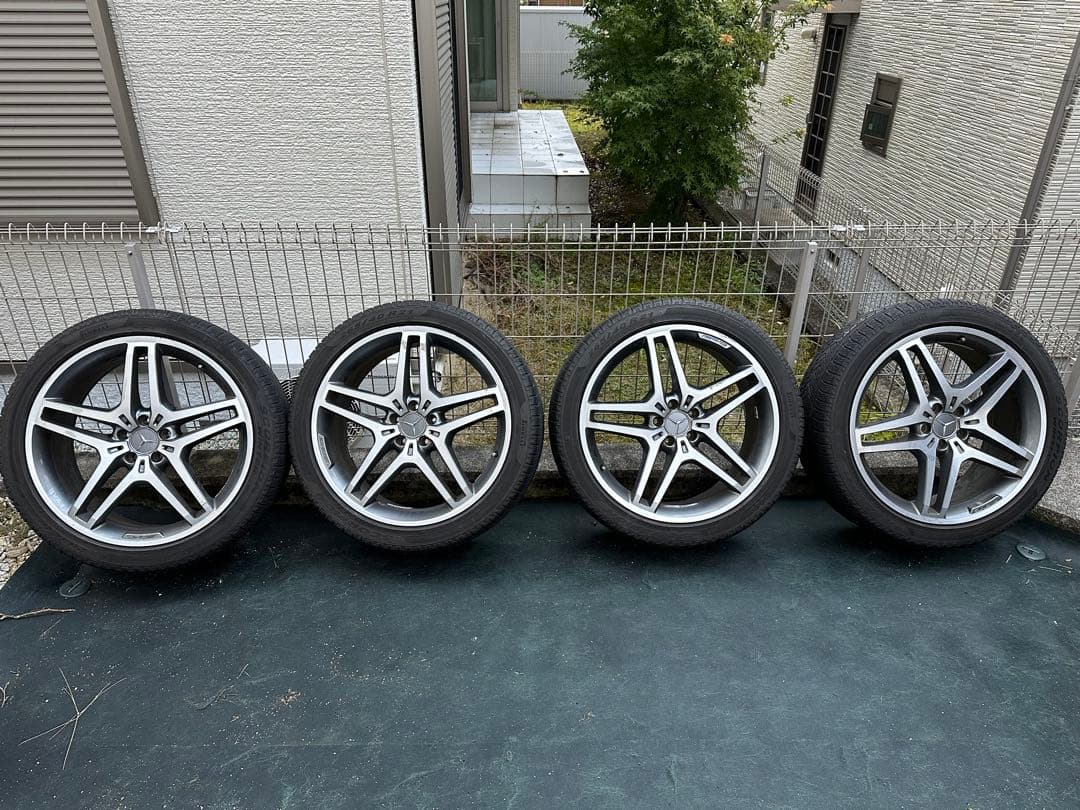 【送料込み】AMG メルセデスベンツ 21インチタイヤホイールセット