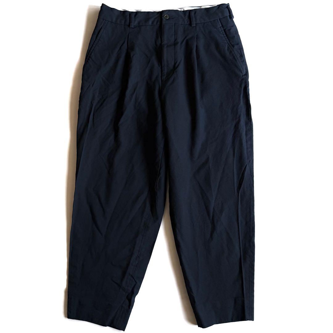 《美品》 22aw コムデギャルソン オムドゥ ポリ縮 スラックス パンツ M