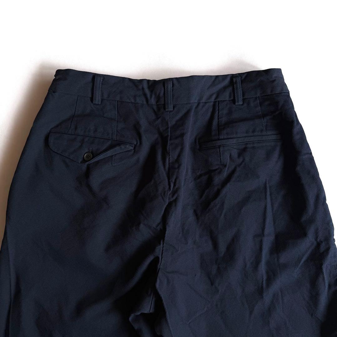 《美品》 22aw コムデギャルソン オムドゥ ポリ縮 スラックス パンツ M