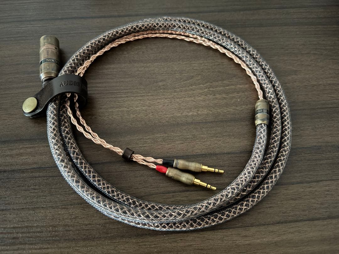 オーディオみじんこ NOCTURNE ヘッドホンケーブル(Hifiman用)