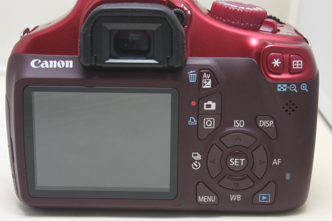 キヤノン EOS Kiss X50 ボディ レッド