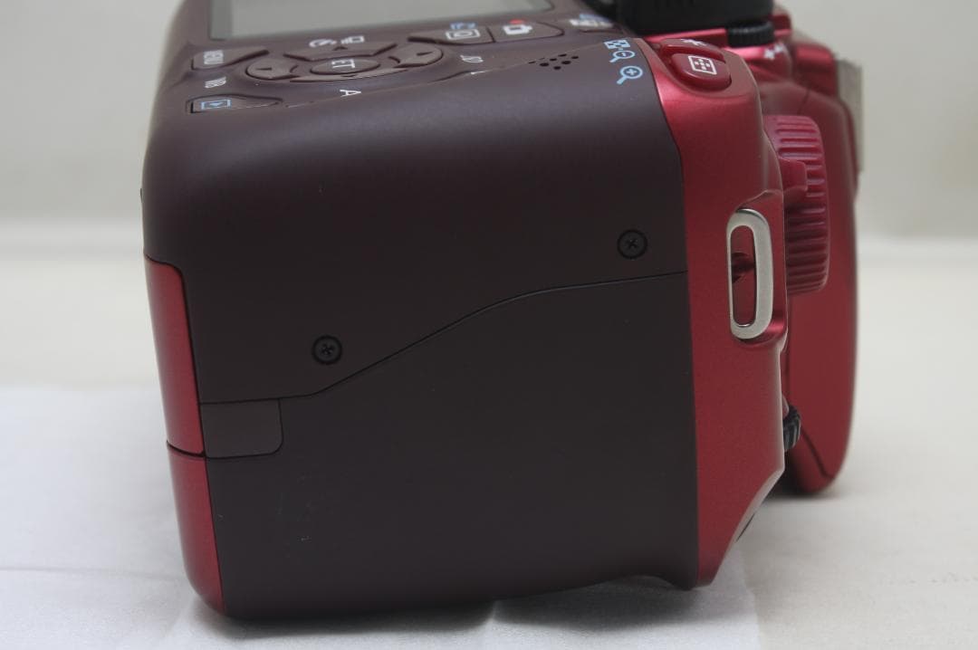 キヤノン EOS Kiss X50 ボディ レッド