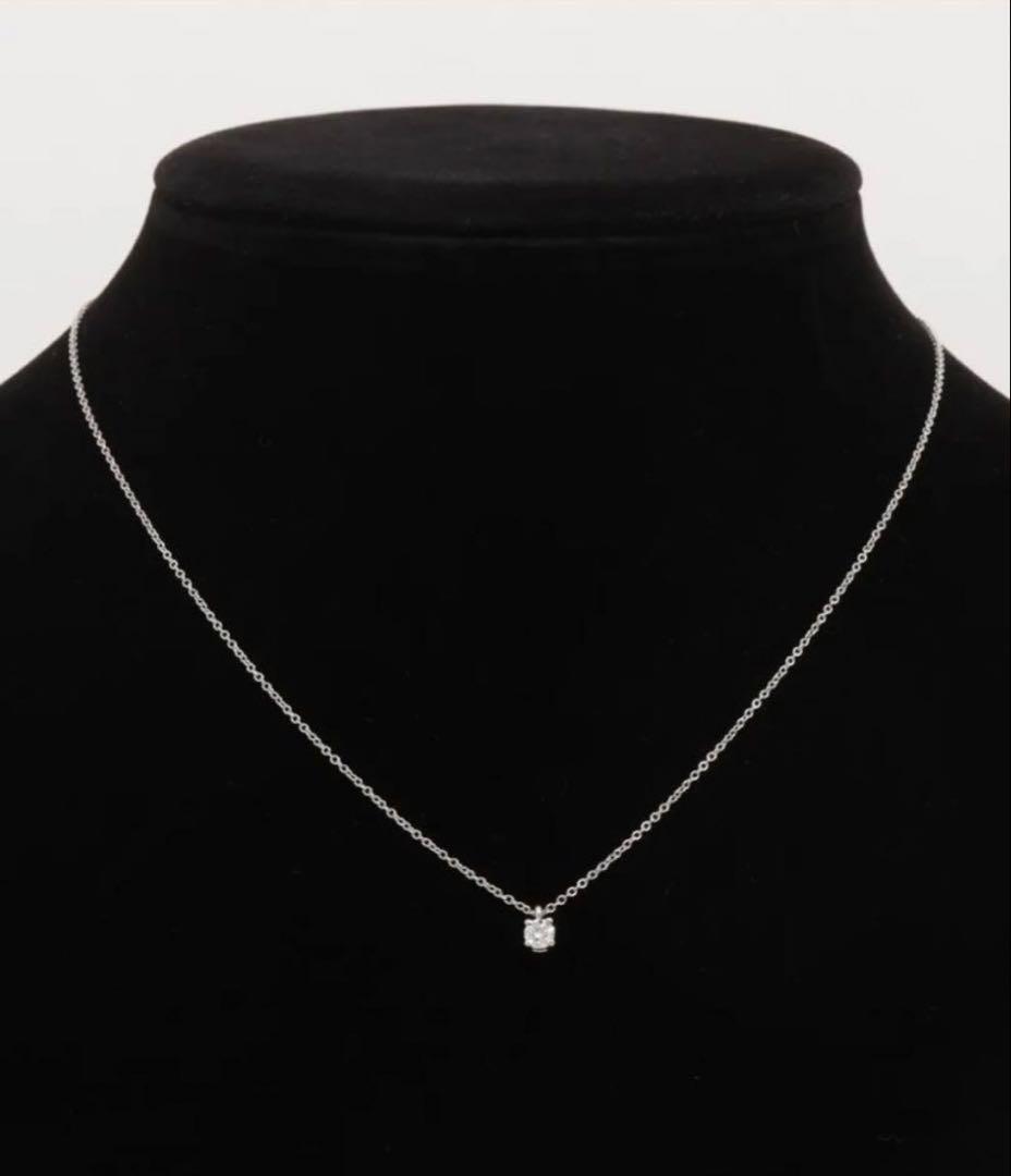 【美品】ティファニー TIFFANY＆Co. ネックレス PT950 ダイヤ