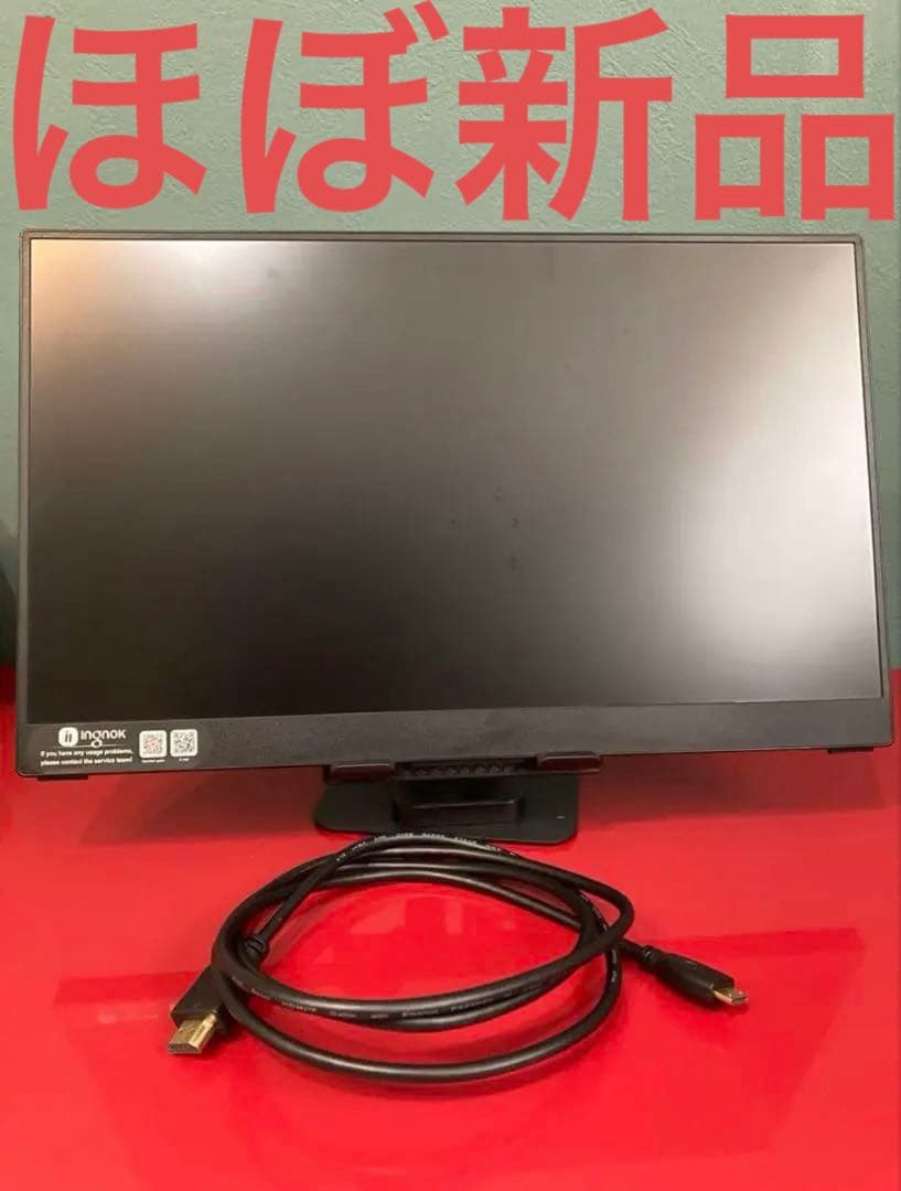 Ingnok モバイルモニター 15.6インチ FHD 非光沢