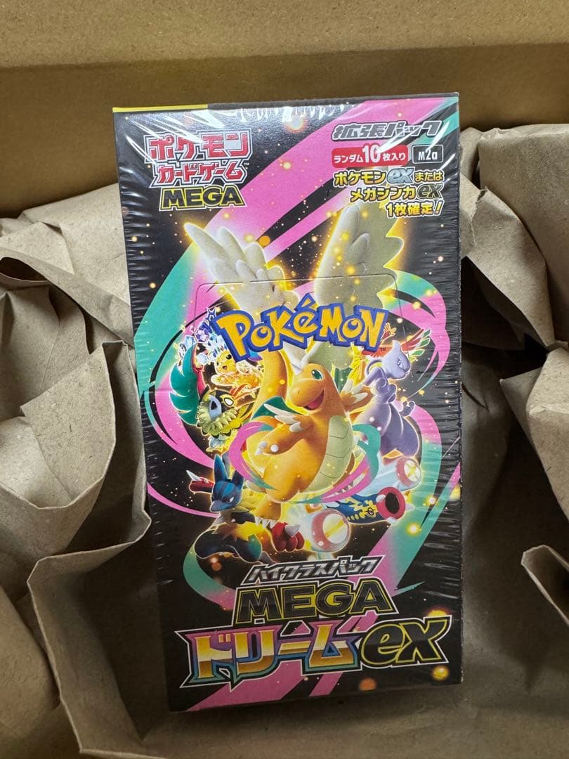 POKEMON ポケモンカードメガドリームexシュリンク付き