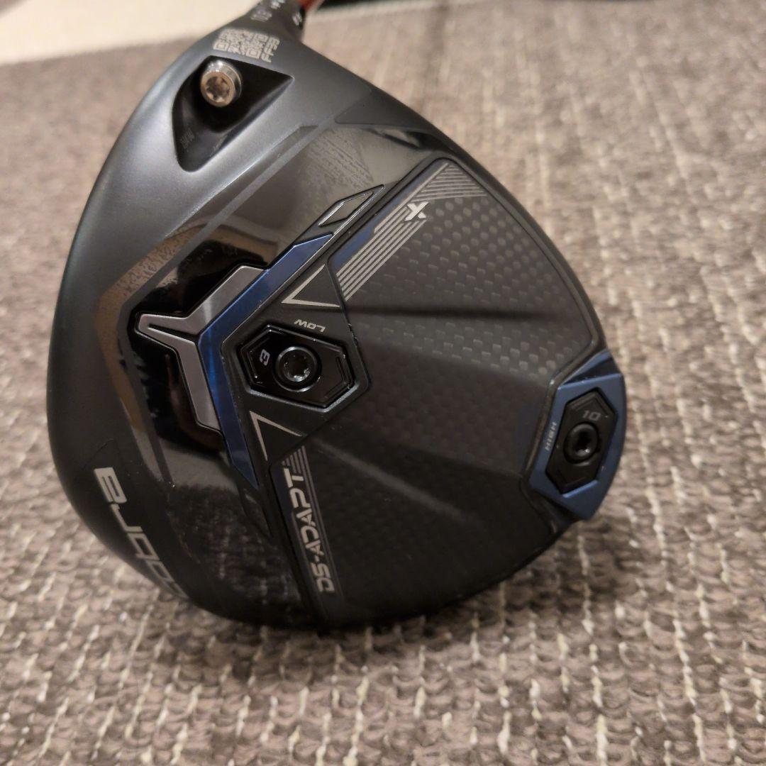 超美品コブラ DS-ADAPT X 10.5度 ベンタスレッドTR5S装着
