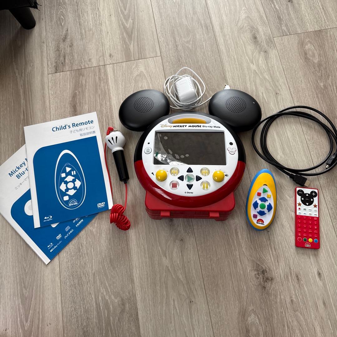 DWE ミッキーメイト　Blu-ray DVD プレーヤー　ワールドファミリー