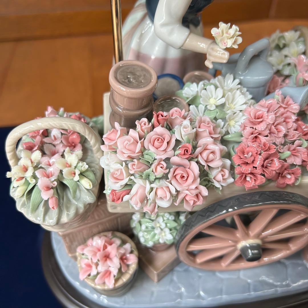 【夢さま専用】リヤドロ　LLADRO 公園通りの花屋さん