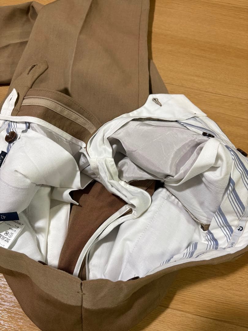 未使用に近い　ビームスF別注　ジェルマーノ　ソラーロ生地　グルカパンツ　42