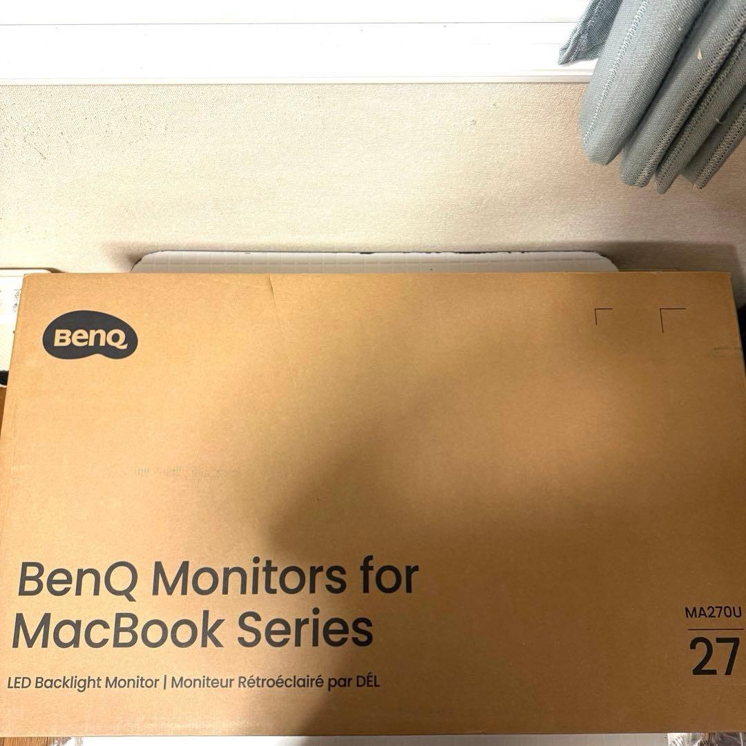 【美品☆早い者勝ち！】BenQ MA270U 27インチ　4Kモニター