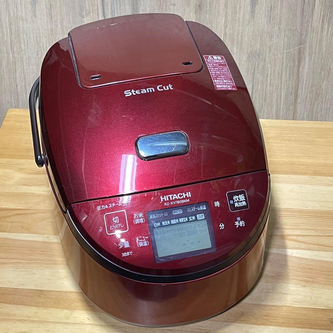 日立　2017年　10合スチームカット炊飯器 RZ-XV180BKM