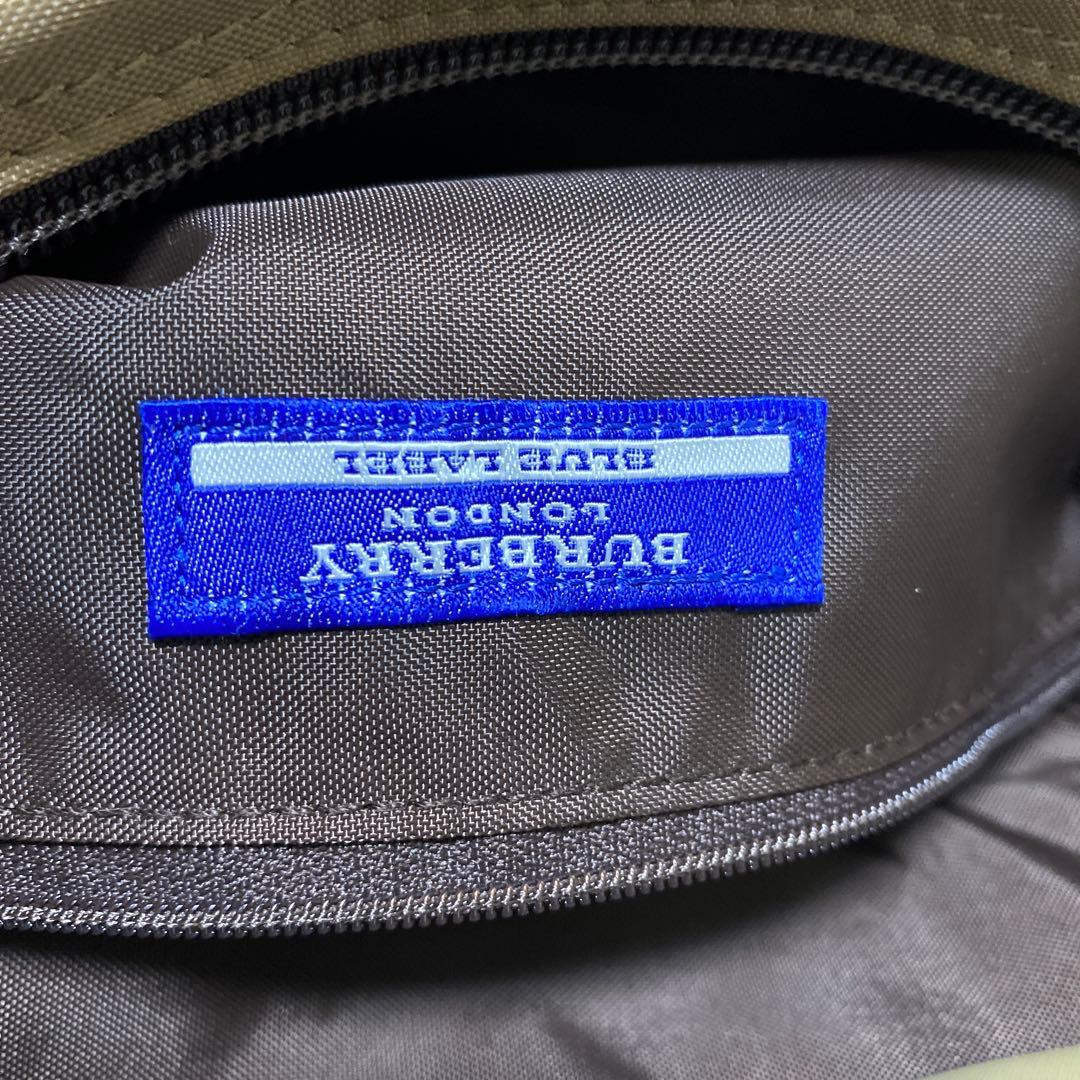 未使用 Burberry バーバリーブルーレーベル ノバチェック ハンドバッグ