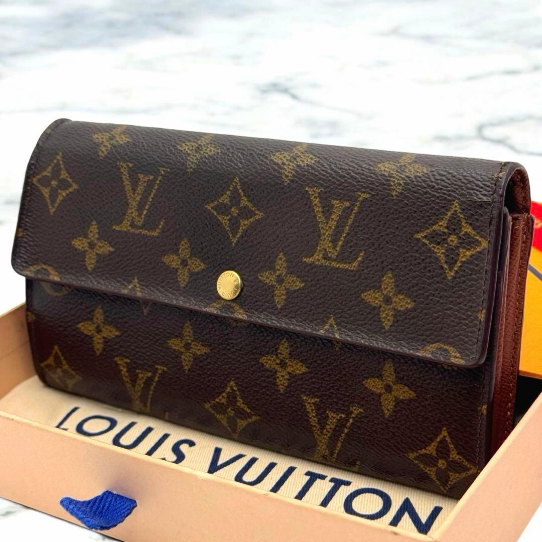 美品✨️ルイヴィトン　モノグラム　ポルトフォイユ　サラ　長財布　Wallet