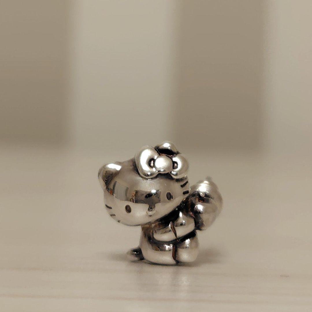 e.m. zucca ハローキティ シルバー ピアス(片耳用)