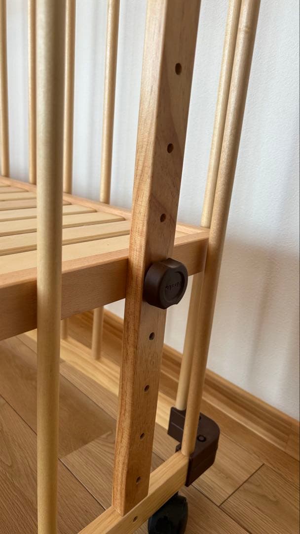 farska☆木製ファルスカ 添い寝ベビーベッド◆ベッドサイドベッド03