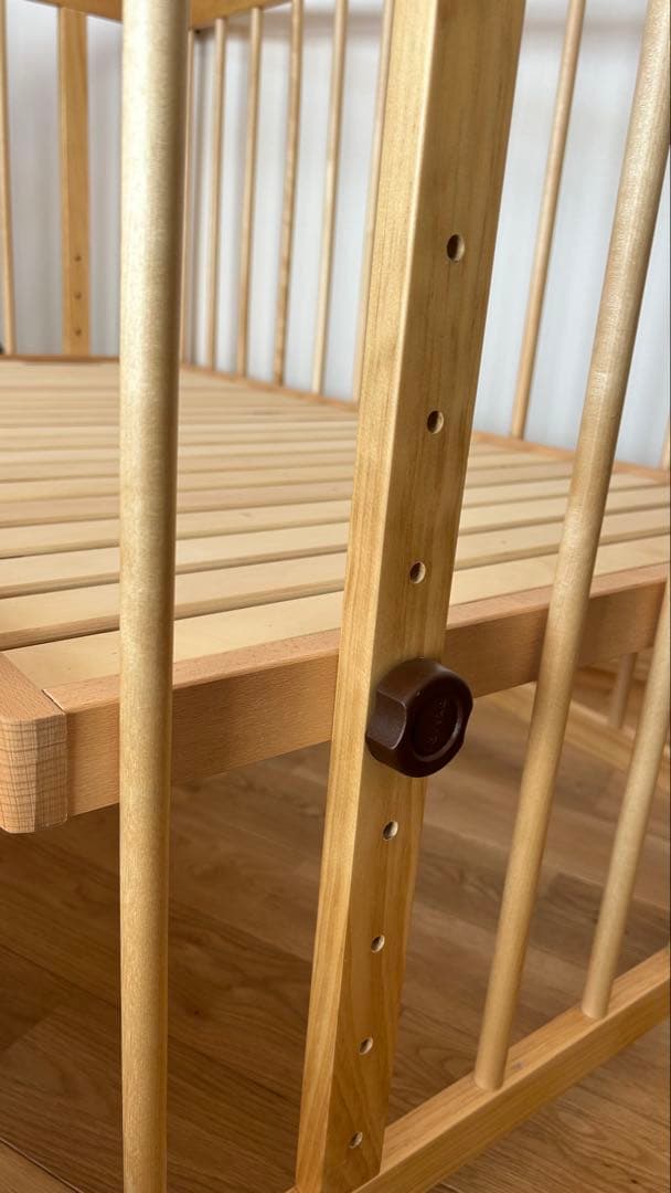 farska☆木製ファルスカ 添い寝ベビーベッド◆ベッドサイドベッド03