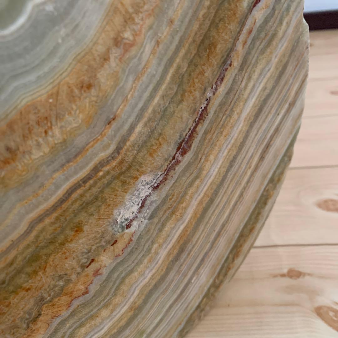 大理石　傘立て　オニキス　瑪瑙