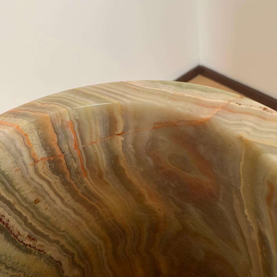 大理石　傘立て　オニキス　瑪瑙