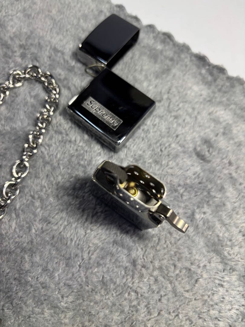 小物 Supreme Chain Zippo silver