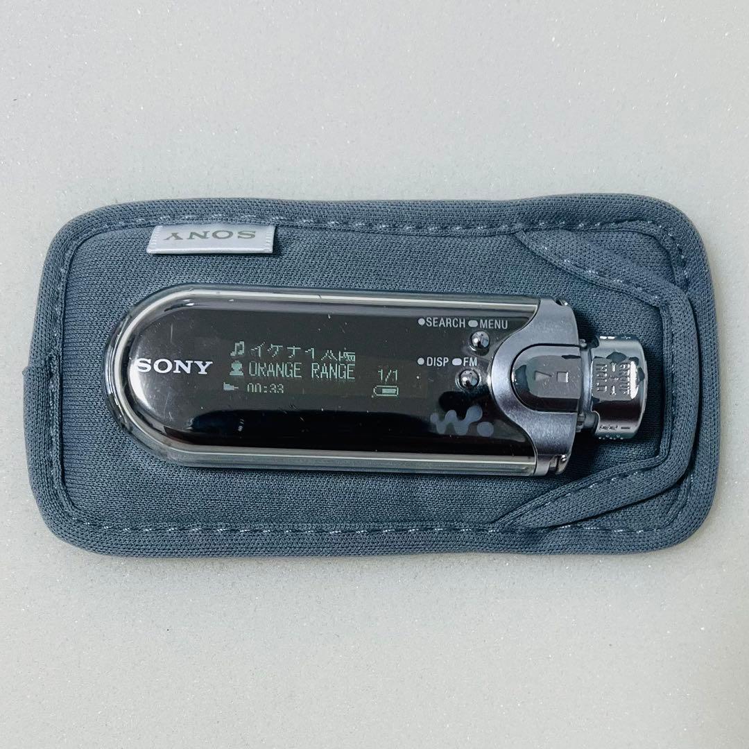 SONY ウォークマン NW-E507 スパークリングシルバー 現状品 ポーチ付