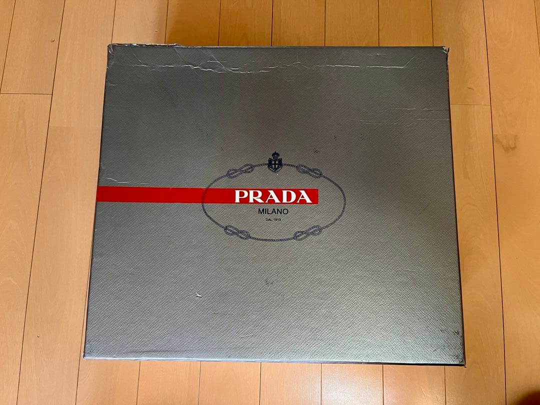 PRADA ブラック レインブーツ