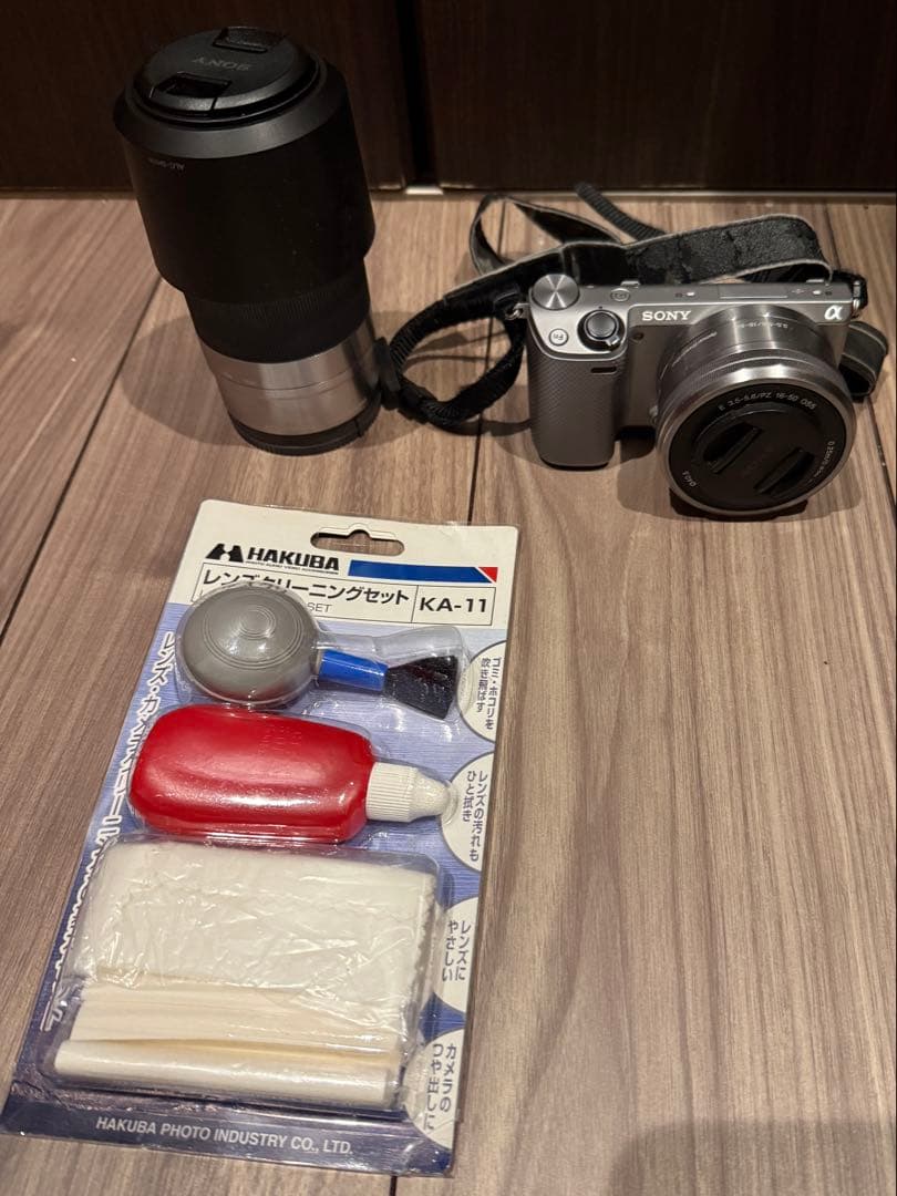 SONY α NEX-5Rミラーレスカメラ レンズ2本付き